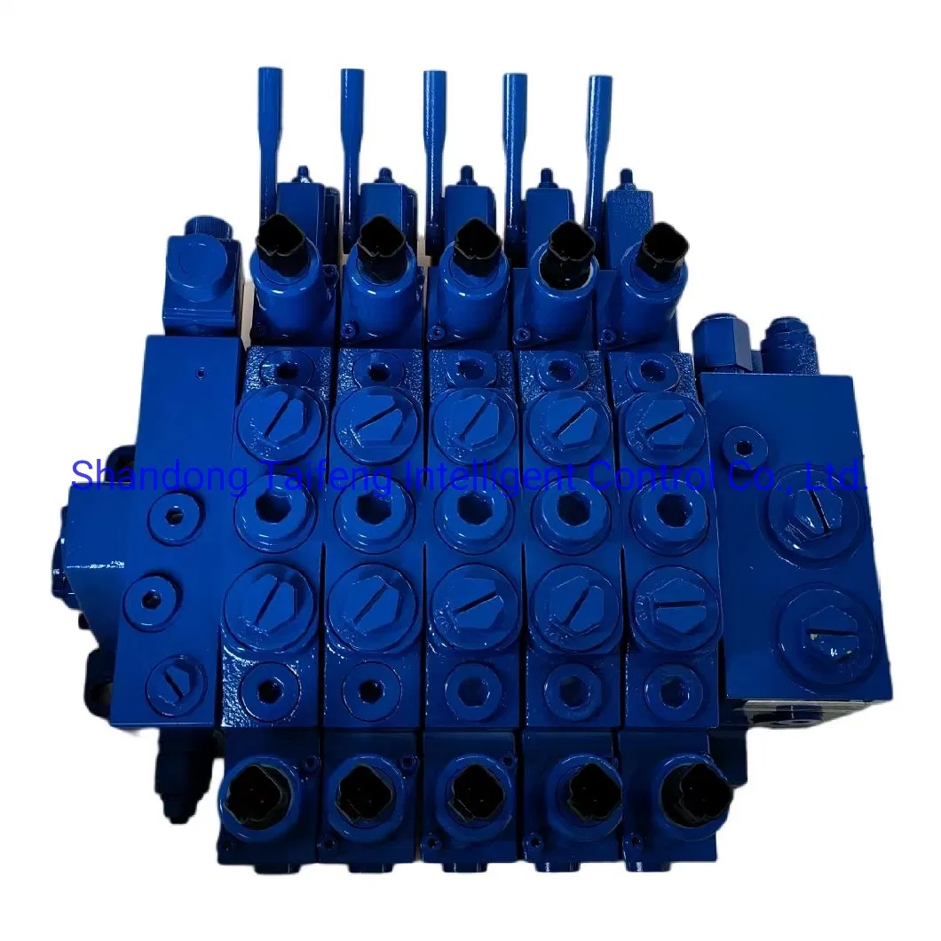 Strong and Durable Trm15s Electric Proportional Hydraulic Directional Control Valve with Overload Valve