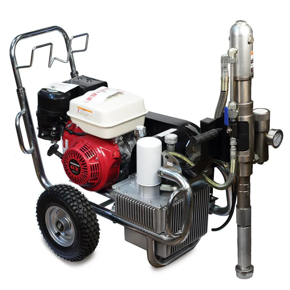 Spt8200 Hyvst Hydraulic Gasoline Piston Pump Putty Sprayer