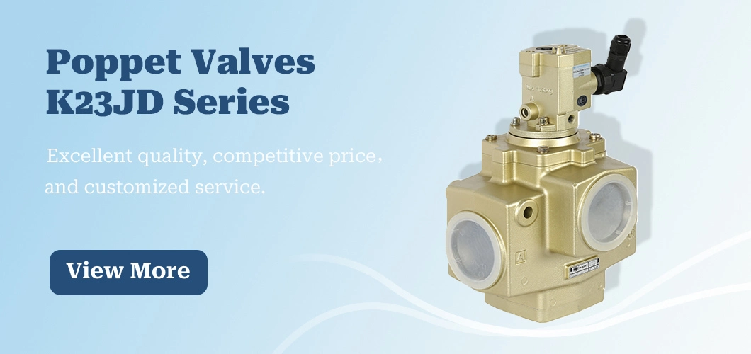 5%off China Supplier High Flow Rate Directional Control Headline Valve K23jd-15wht Inline Mounted Poppet Valves Dia G1/2&quot; Huatong Pneumtaic Valve