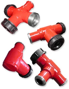 High Pressure Crossover Tee Flow Control Integral Fittings Oilfield