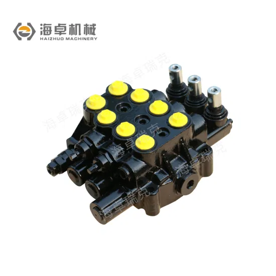 Df50 Series Sliced & Integrated Manual Operation Hydraulic Multiple Directional Control Valve for Lifting and Overturning Plows on Tractors